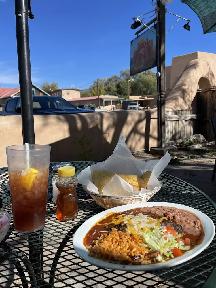 Blue Corn Tortilla Enchiladas