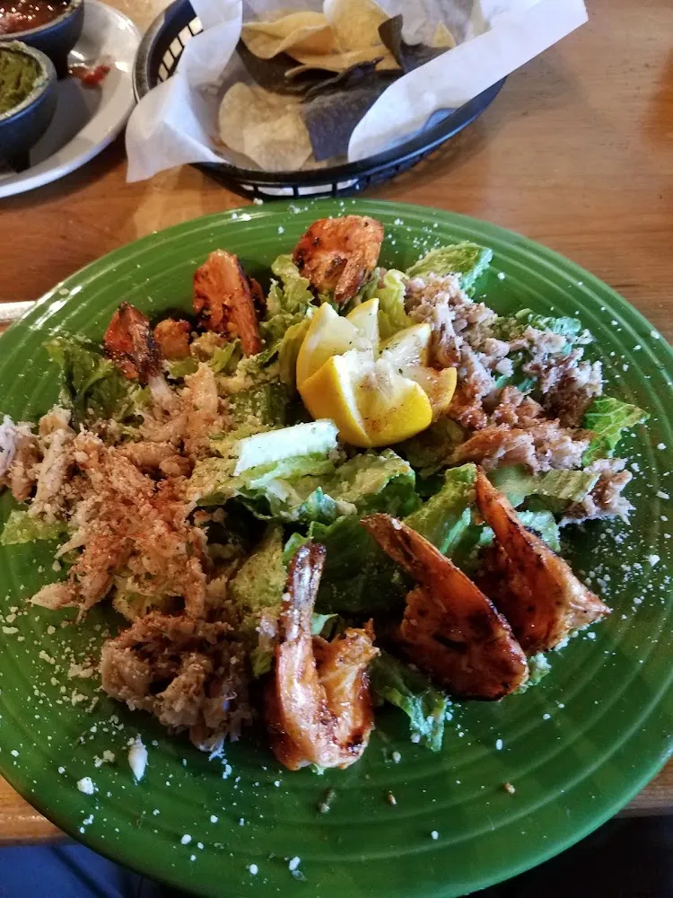 Seafood Ceasar Salad